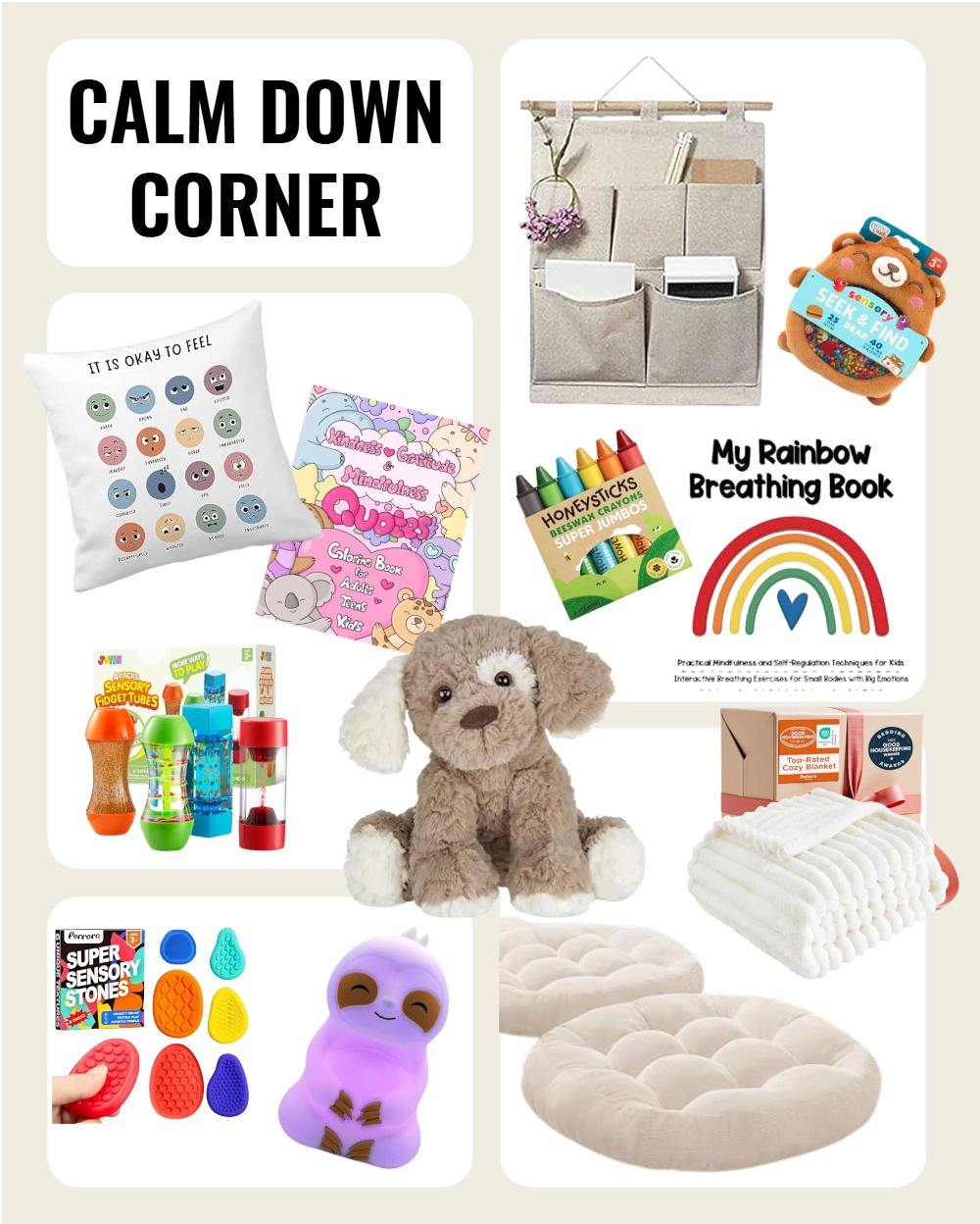 Amazon Picks for Calm Down Corner