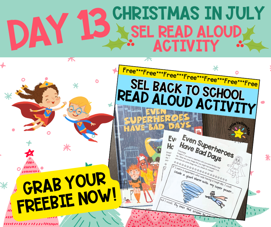 Day 13 - Christmas In July Free Teaching Resources for Teachers