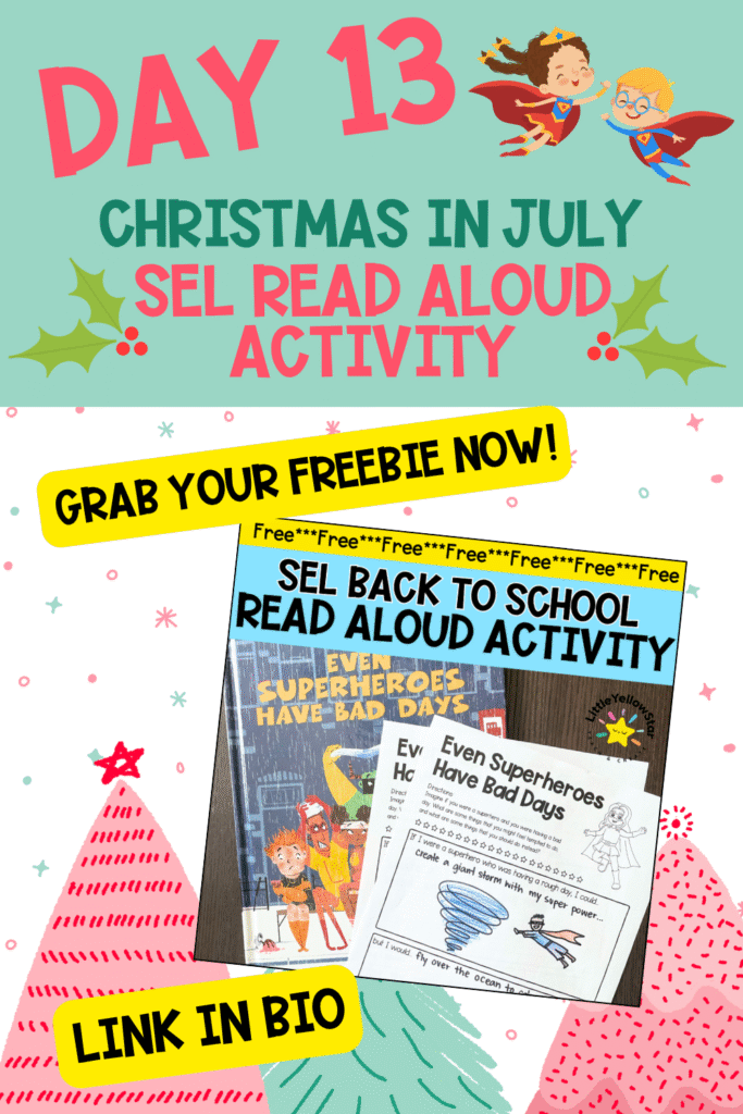 Day 13 - Christmas In July Free Teaching Resources for Teachers