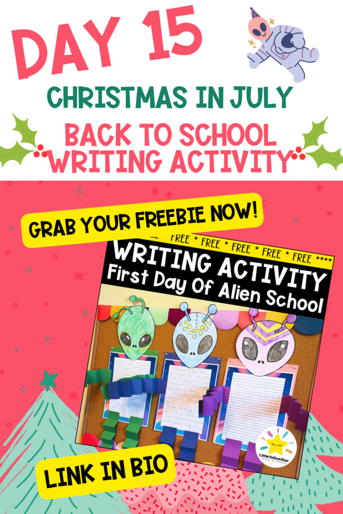 Day 15 - Christmas In July Free Teaching Resources for Teachers