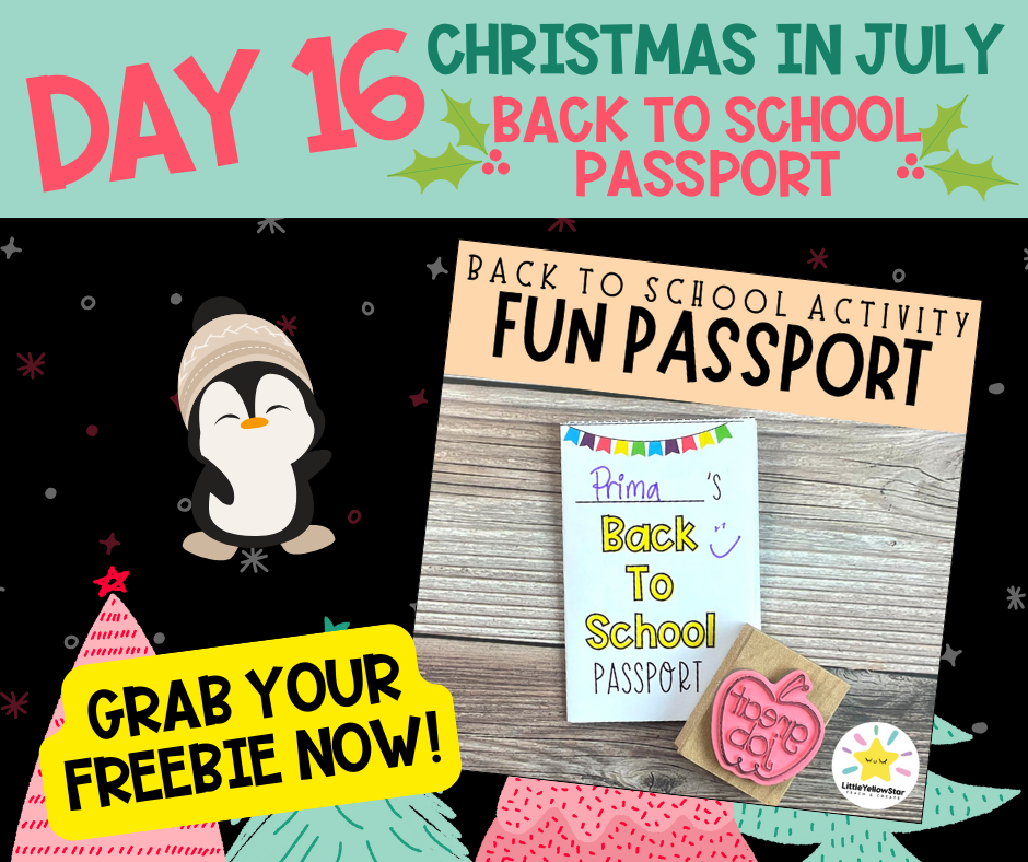 Day 16 - Christmas In July Free Teaching Resources for Teachers