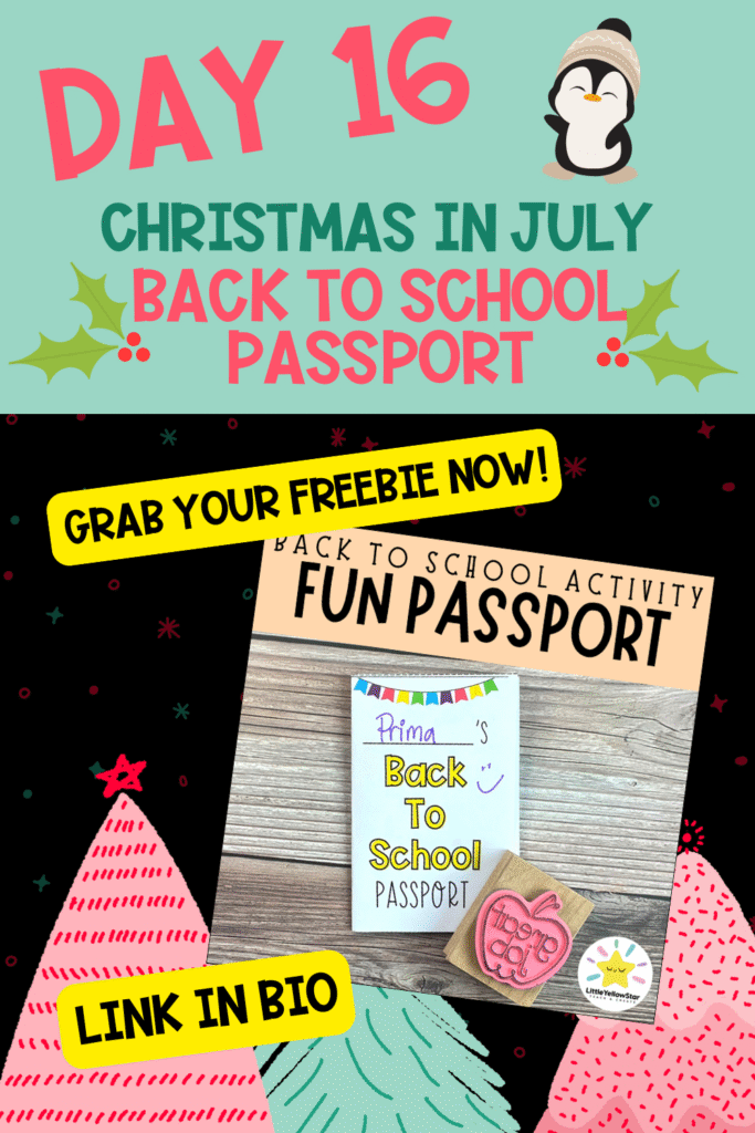 Day 16 - Christmas In July Free Teaching Resources for Teachers