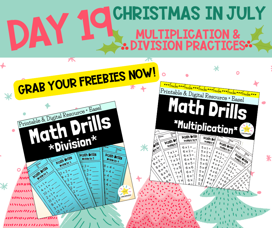 Day 19 - Christmas In July Free Teaching Resources for Teachers