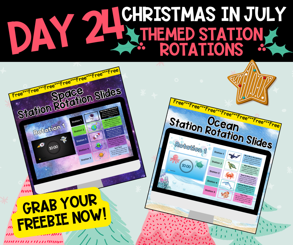 Day 24 - Christmas In July Free Teaching Resources for Teachers