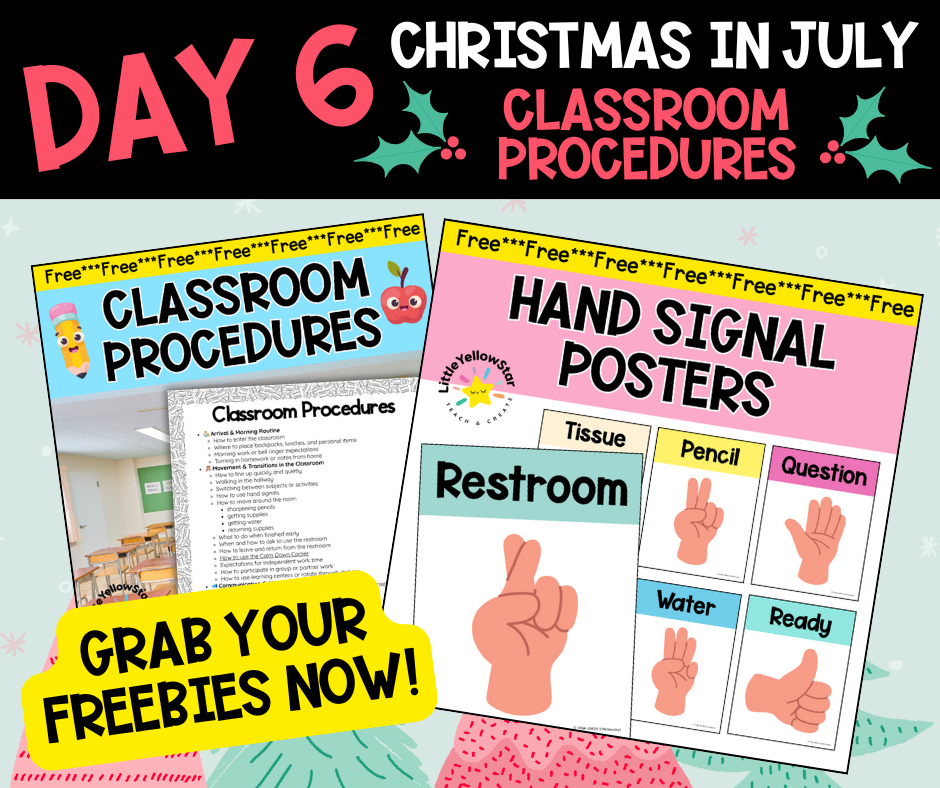 Day 6 - Christmas In July Free Teaching Resources for Teachers