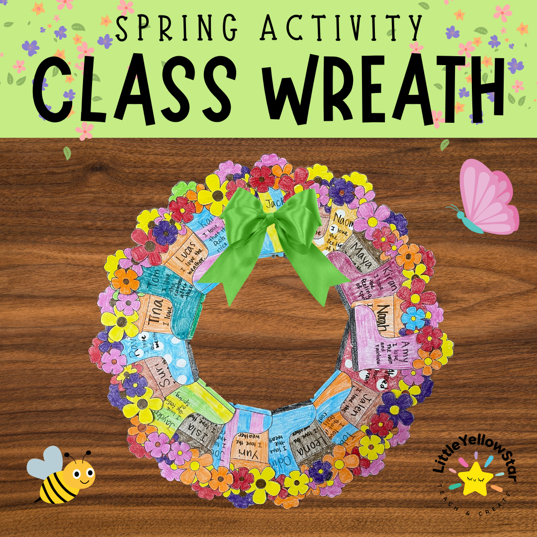 Spring Flowers Wreath