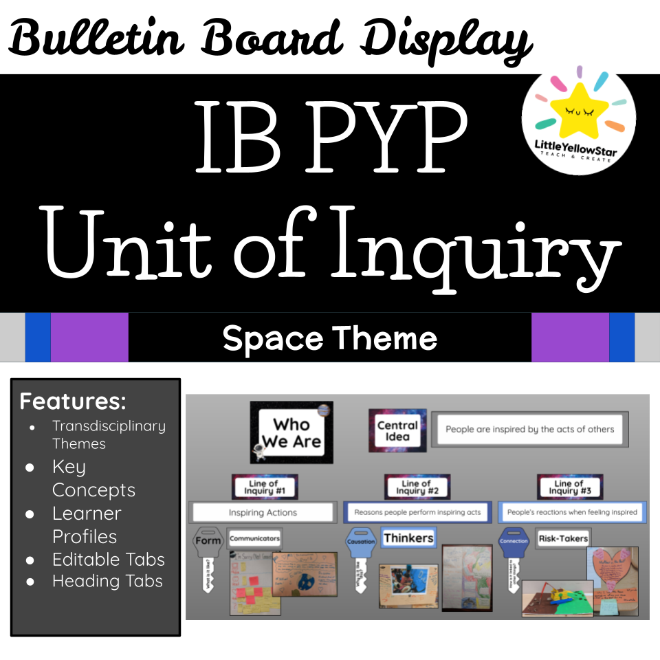 IB PYP Space Theme
