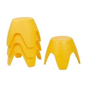 Yellow Short Stools