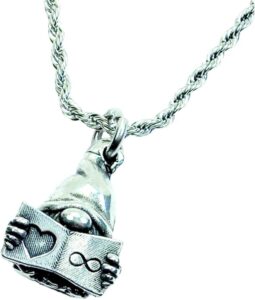 Gnome Book Lover Necklace