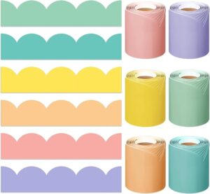 Pastel Scalloped Border