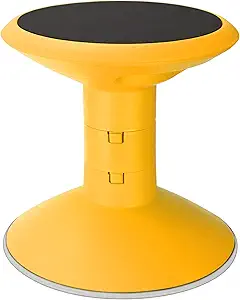 Yellow Wiggle Stool