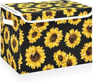 Sunflower Large Storage Bin