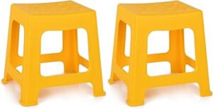 Yellow Plastic Stools