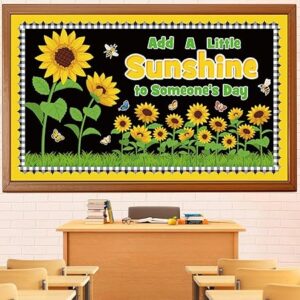 Sunflower Bulletin Board Set