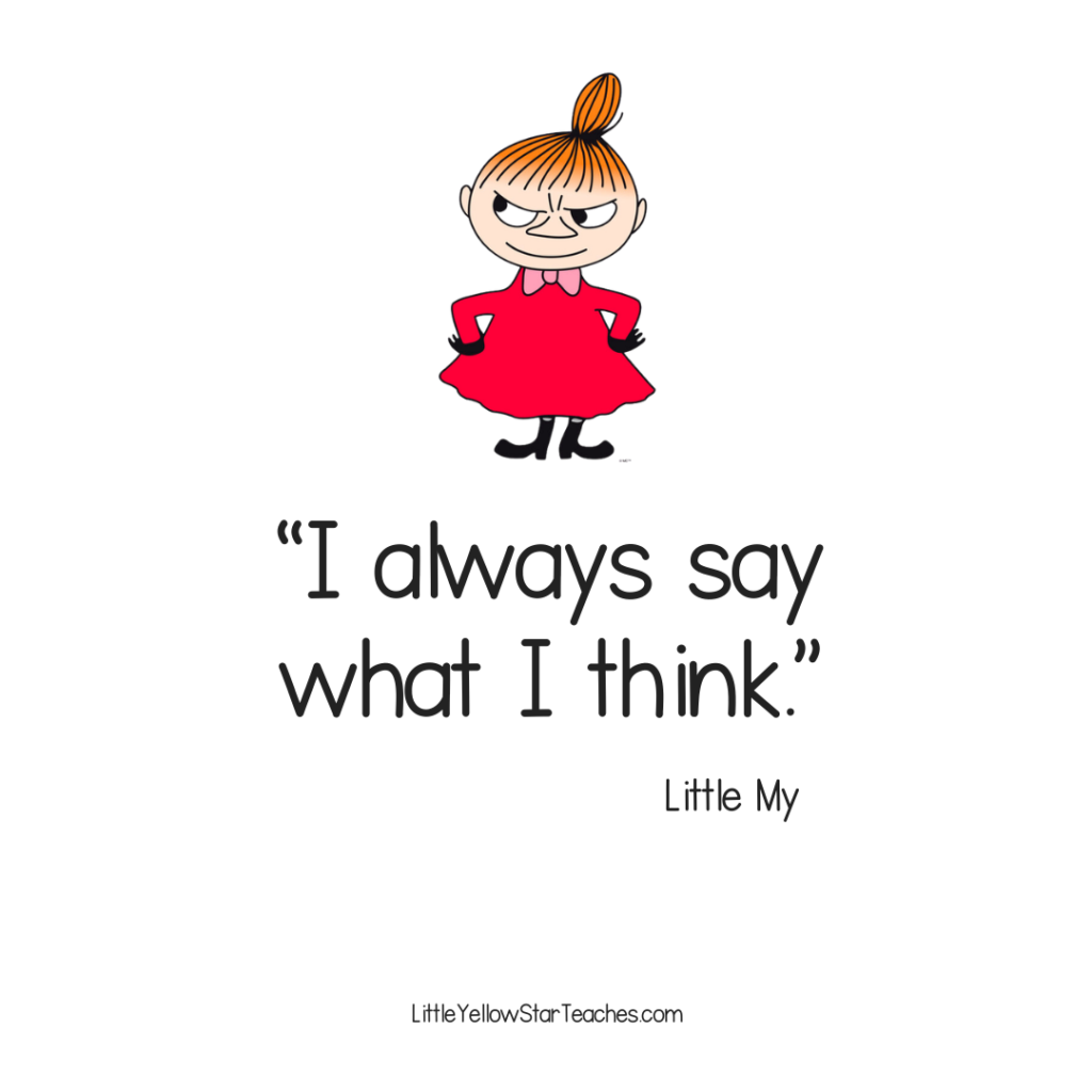Little My Quotes for Kids