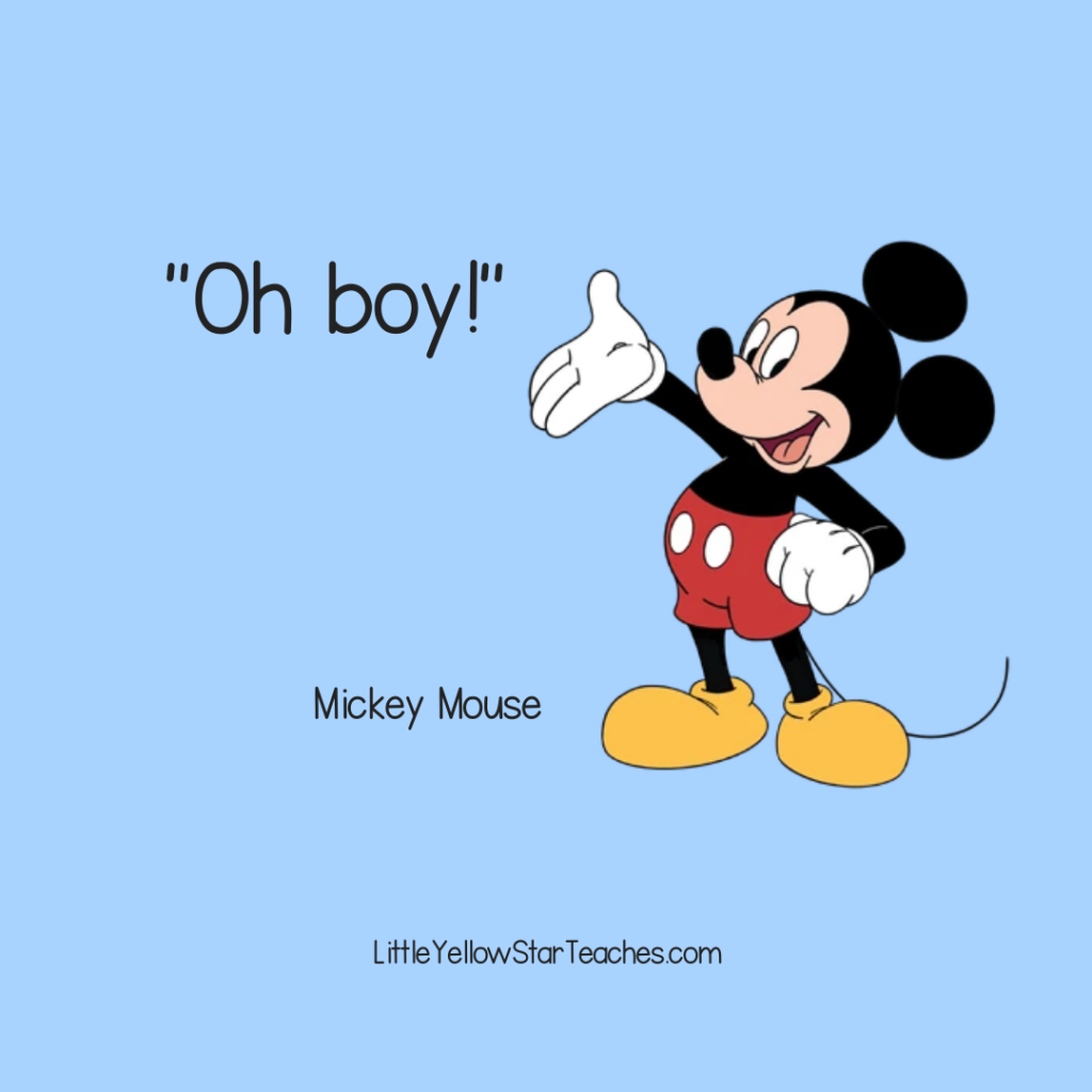 Mickey Mouse Quotes for Kids