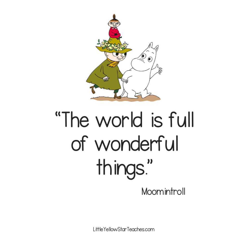 Moomin Quotes for Kids