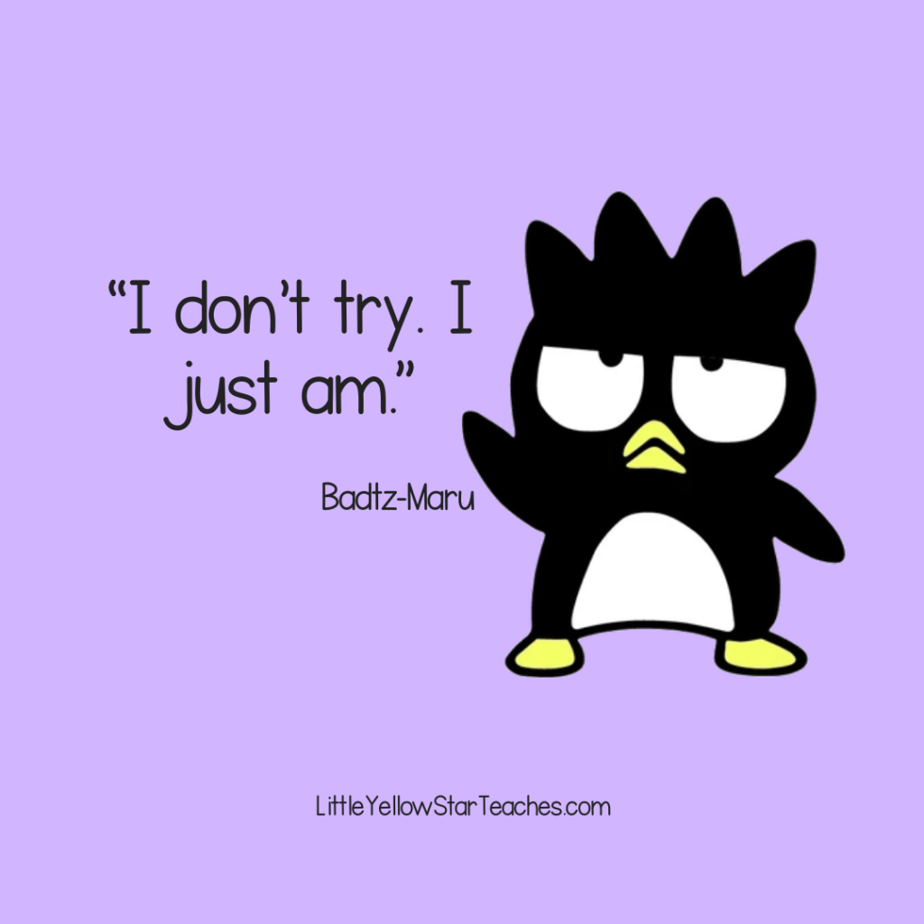 Badtz-Maru Quotes for Kids