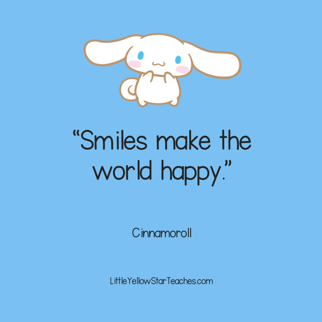 Cinnamoroll Quotes for Kids
