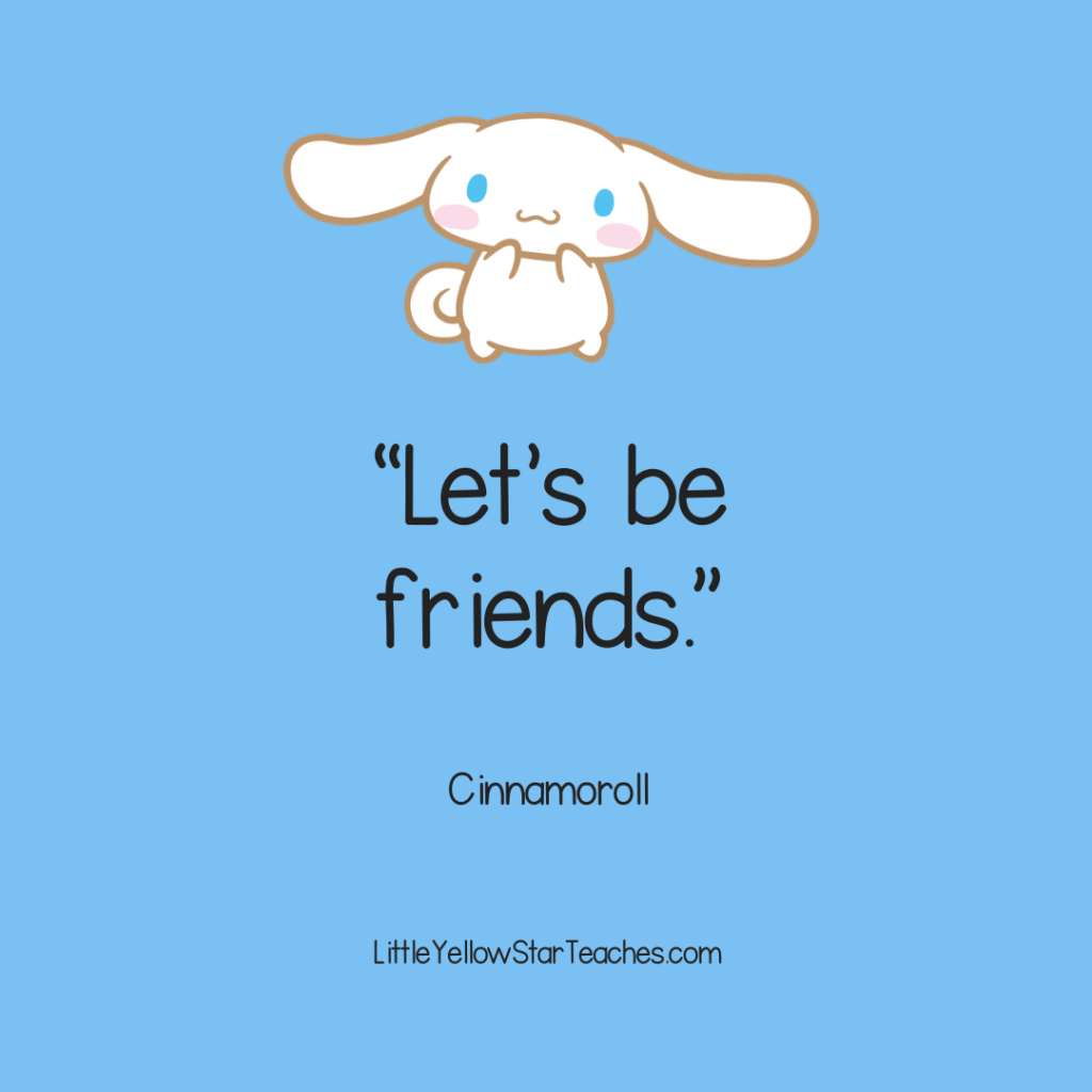Cinnamoroll Quotes for Kids