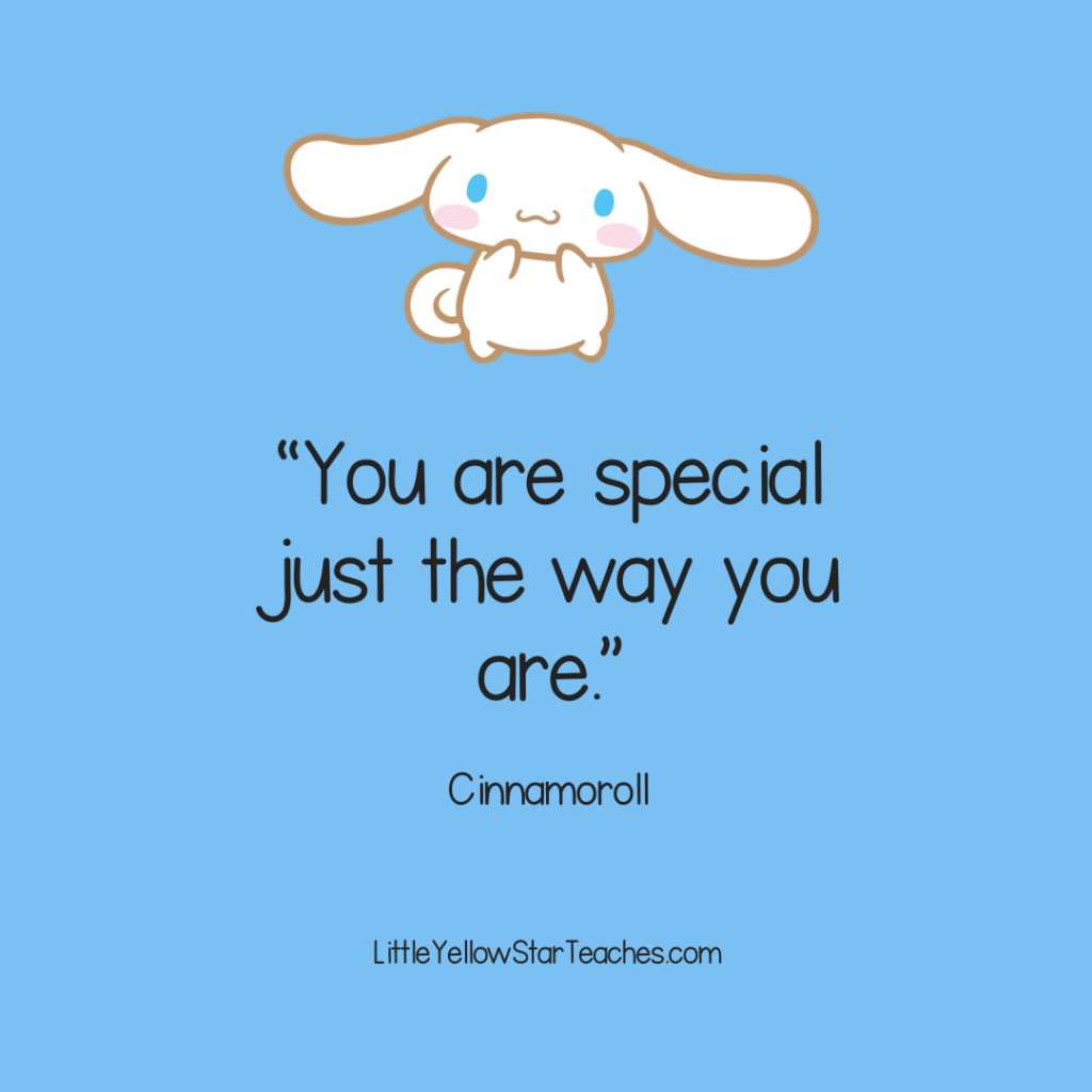 Cinnamoroll Quotes for Kids
