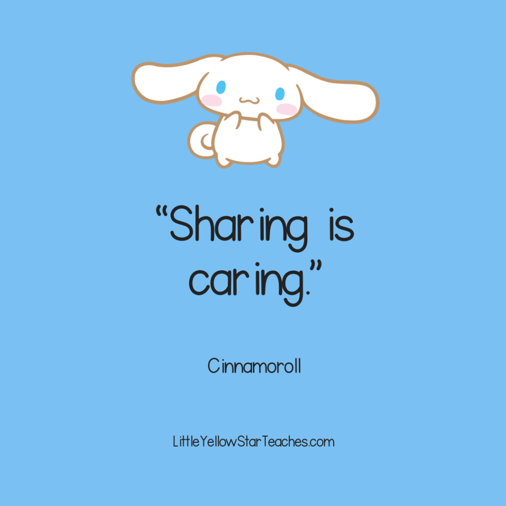 Cinnamoroll Quotes for Kids