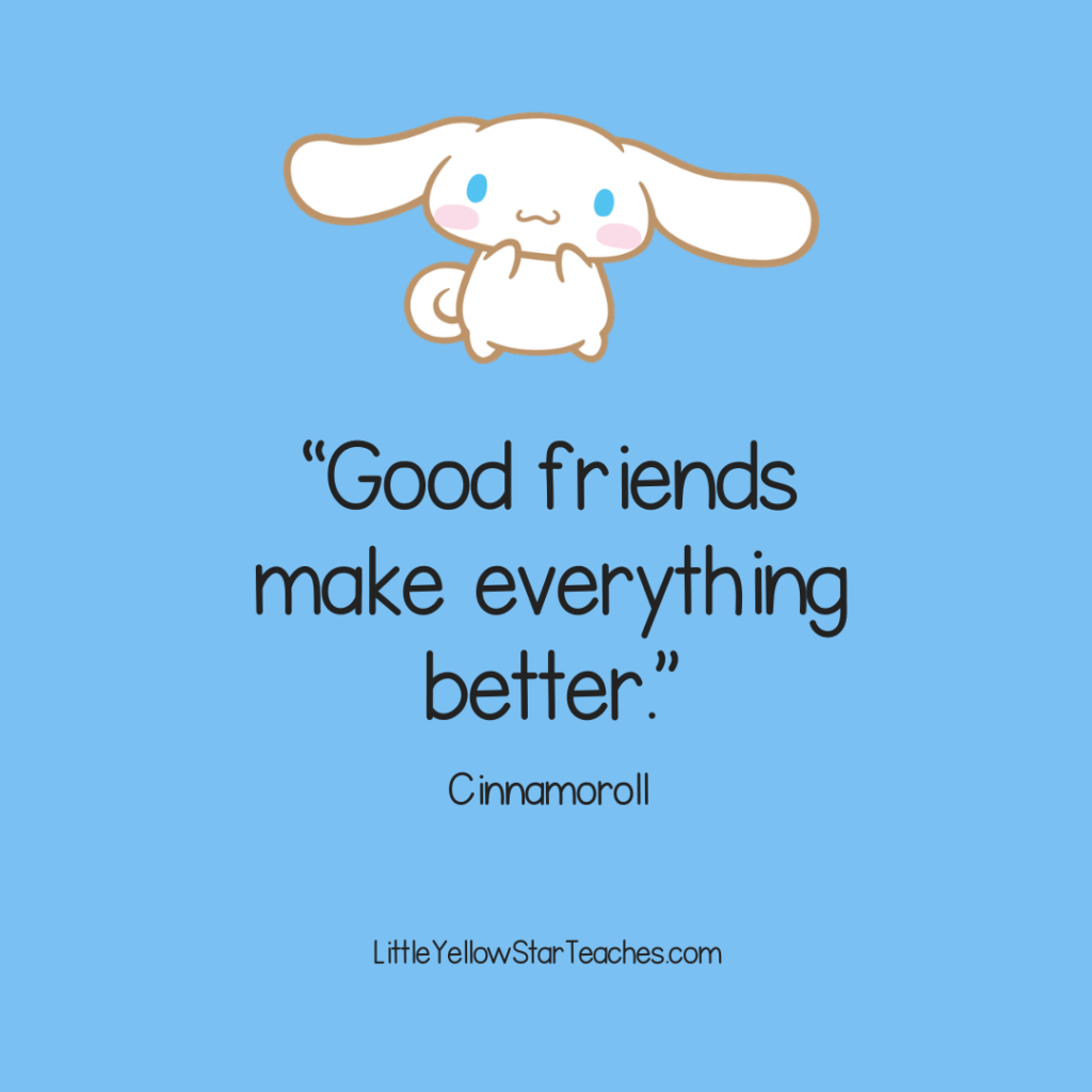 Cinnamoroll Quotes for Kids