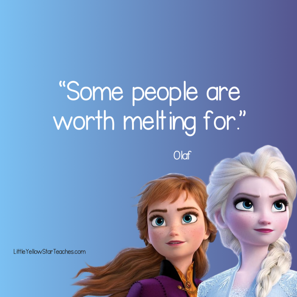 Frozen Quotes for Kids