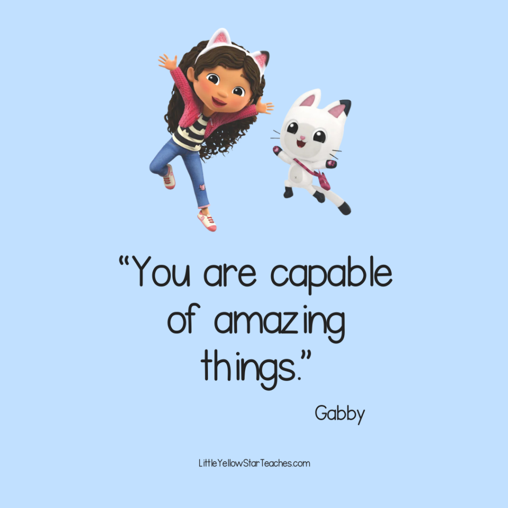 Gabby's Dollhouse Quotes for Kids