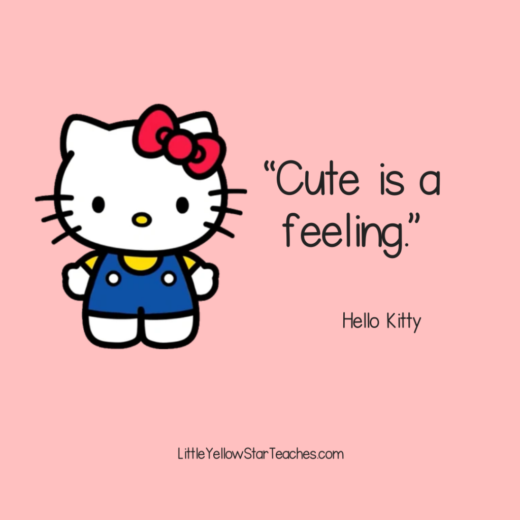 Hello Kitty Quotes for Kids