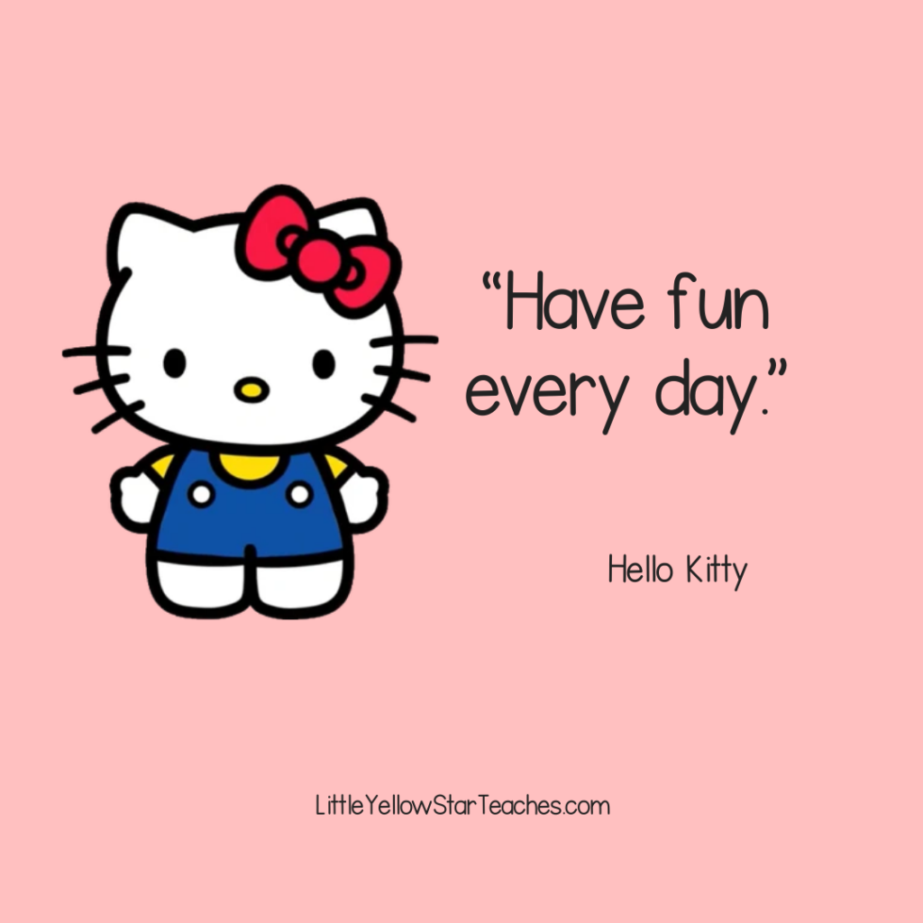 Hello Kitty Quotes for Kids