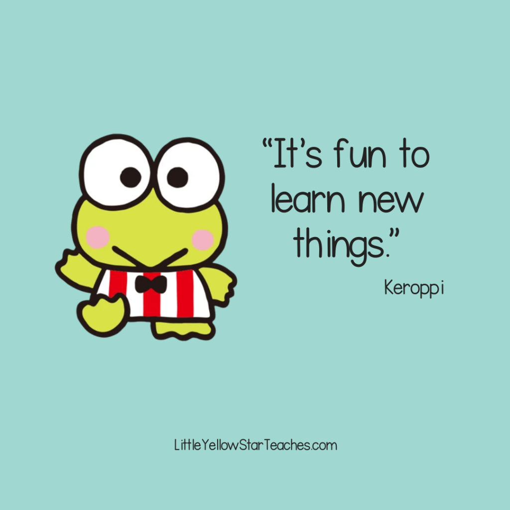 Keroppi Quotes for Kids