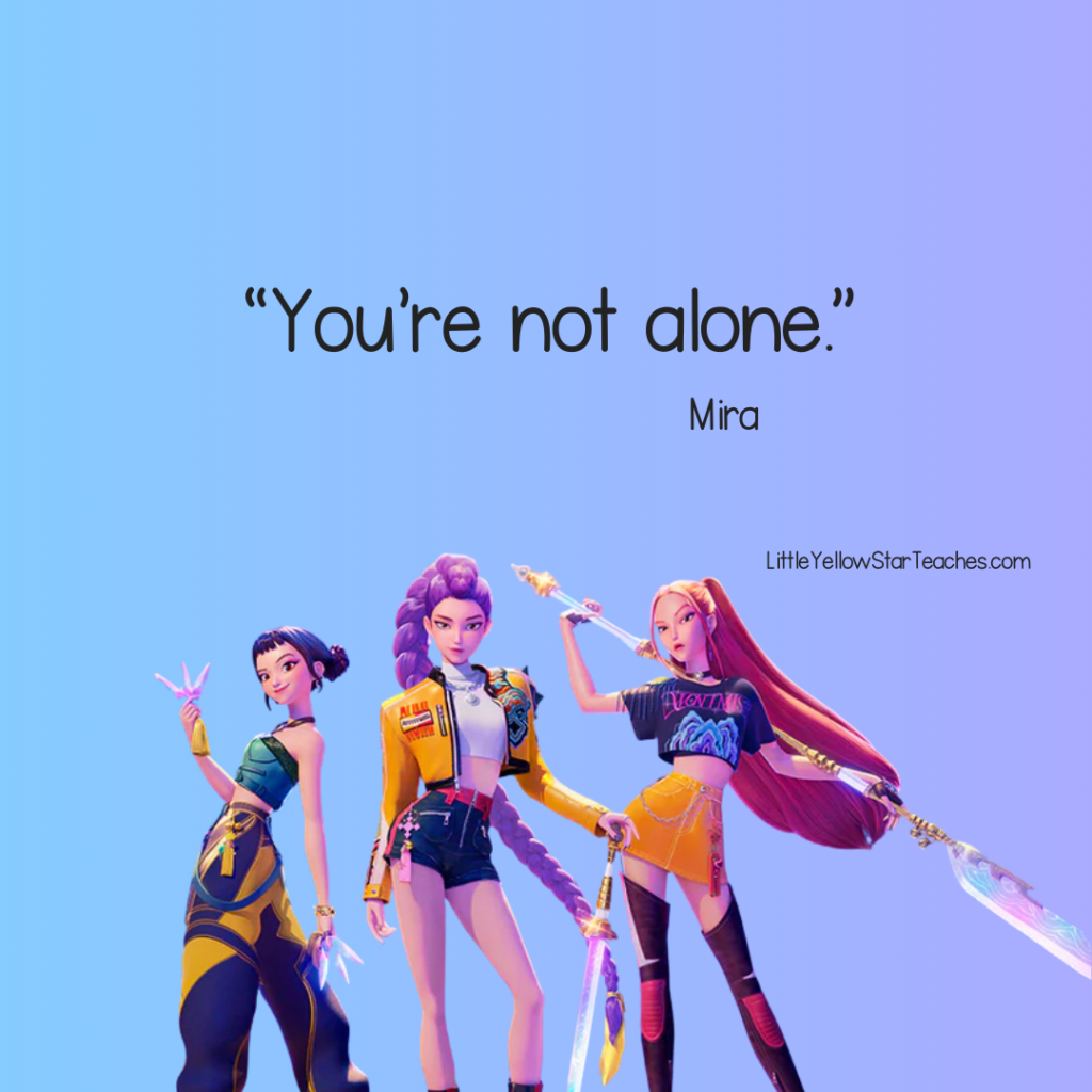 Kpop Demon Hunters Quotes for Kids