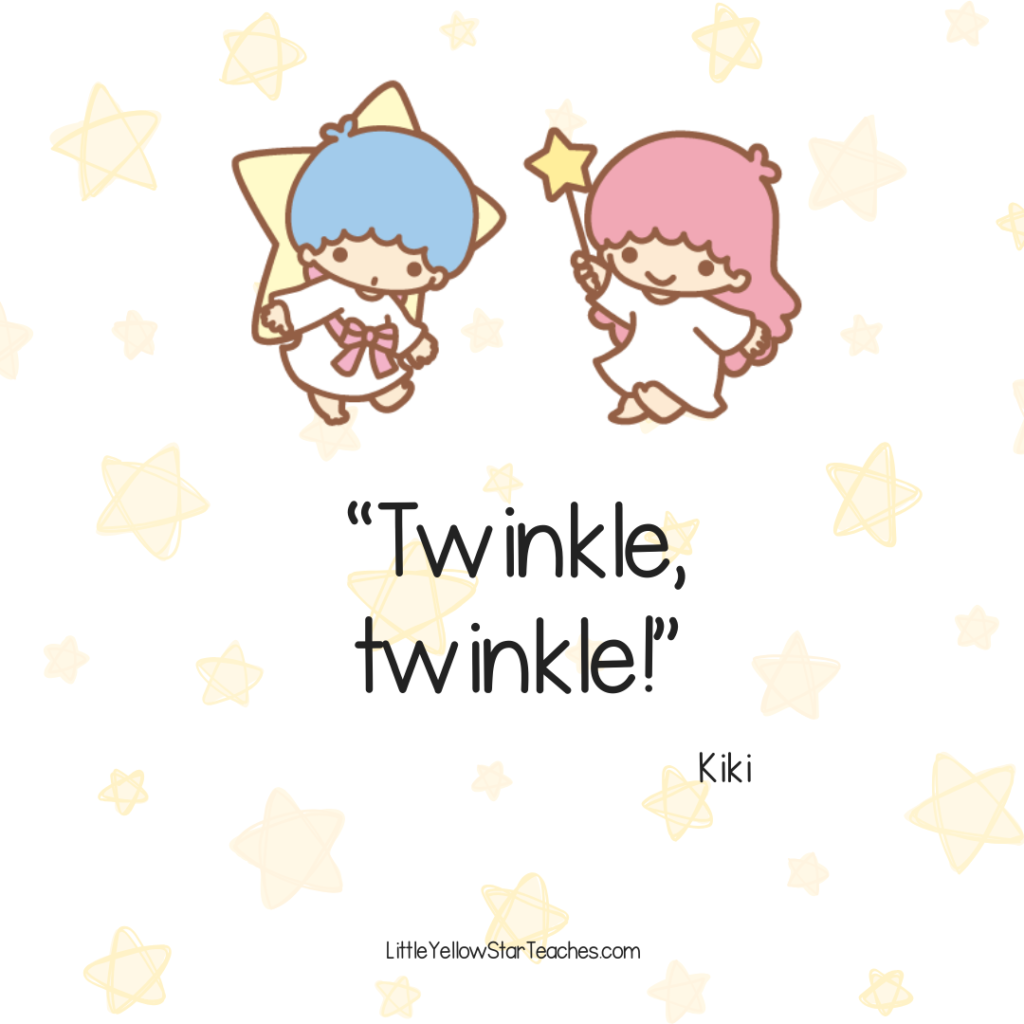 Little Twin Stars Quotes for Kids