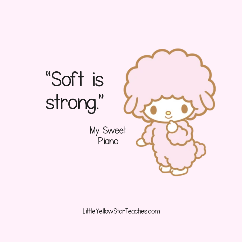 My Sweet Piano Quotes for Kids