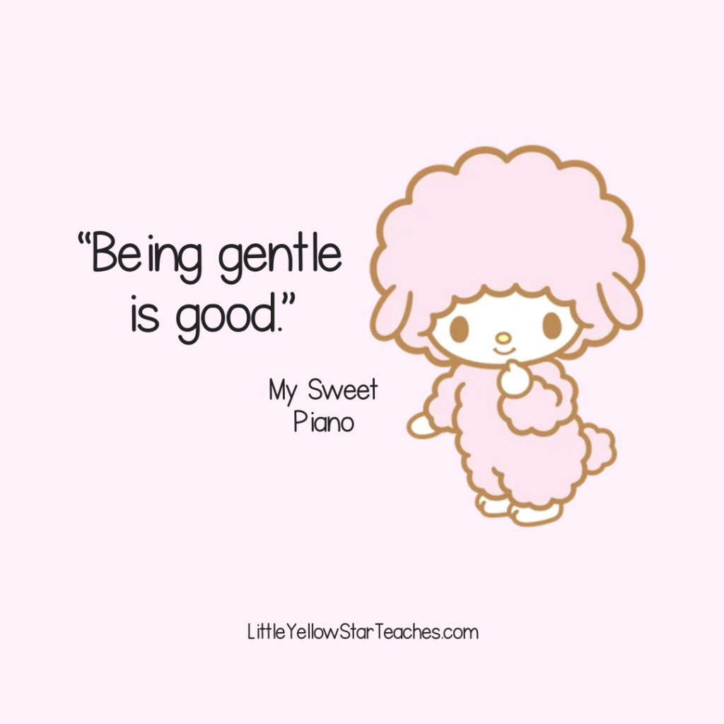 My Sweet Piano Quotes for Kids