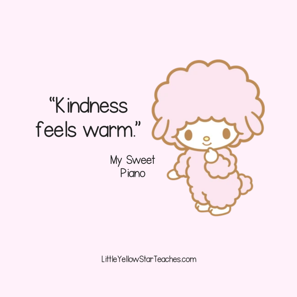 My Sweet Piano Quotes for Kids