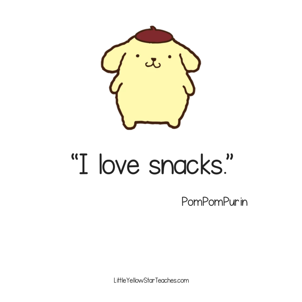 PomPomPurin Quotes for Kids