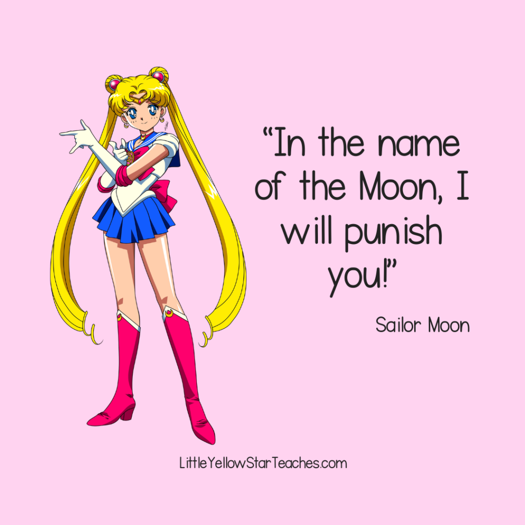 Sailor Moon Quotes for Kids