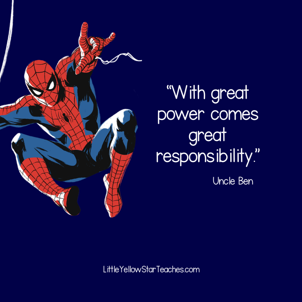 Spiderman Quotes for Kids
