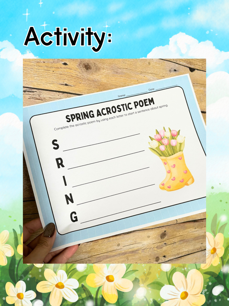 Spring Read Aloud Lesson