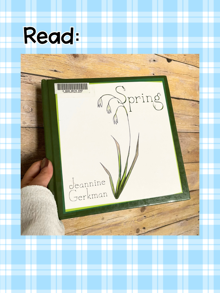 Spring Read Aloud Lesson