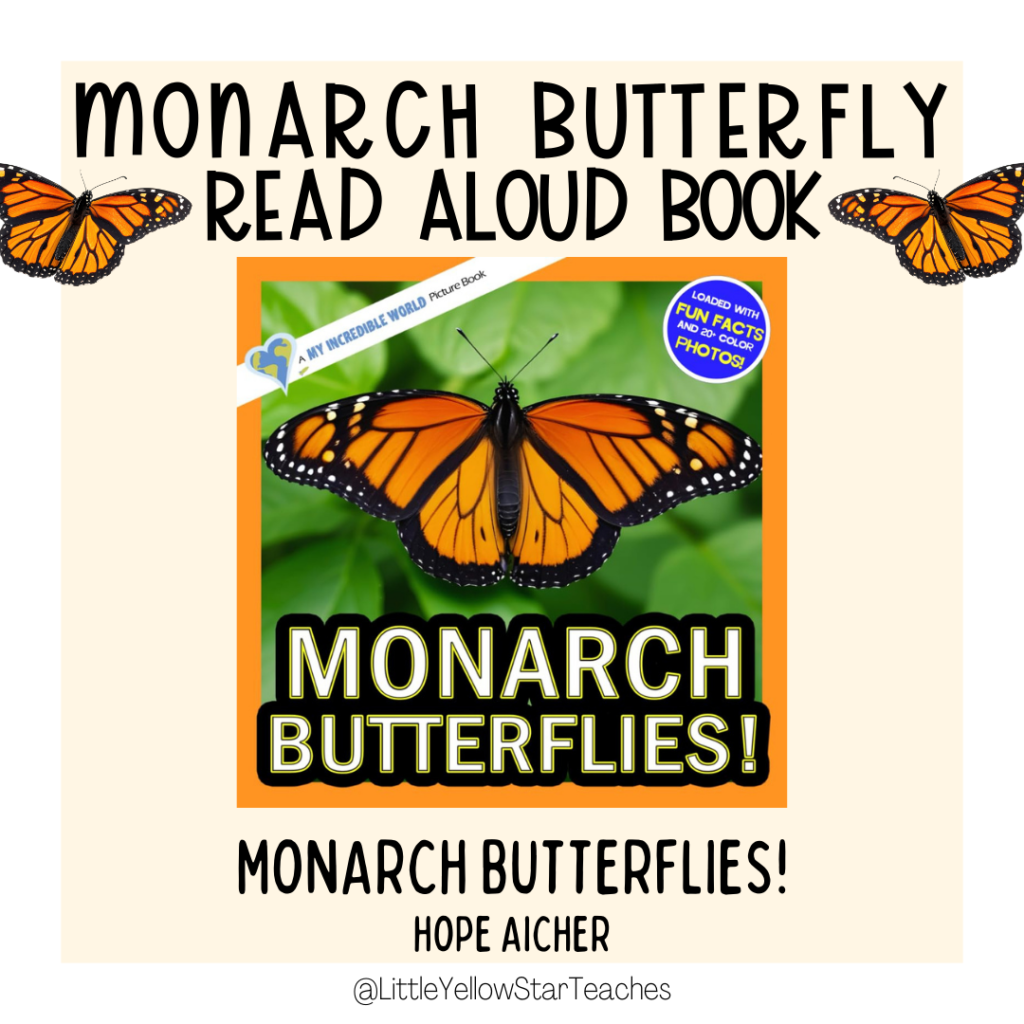 Monarch Butterfly Books for Kids