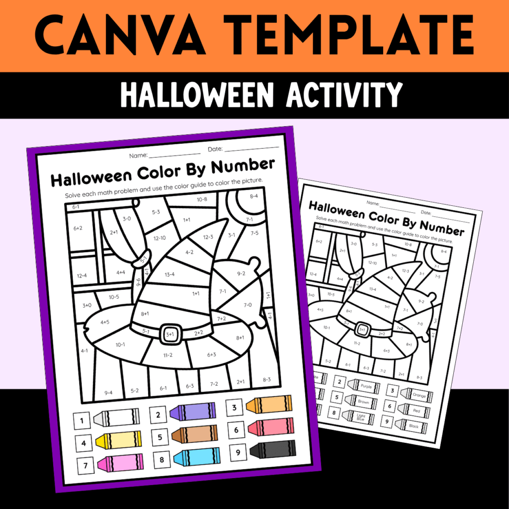 Halloween Math Activity