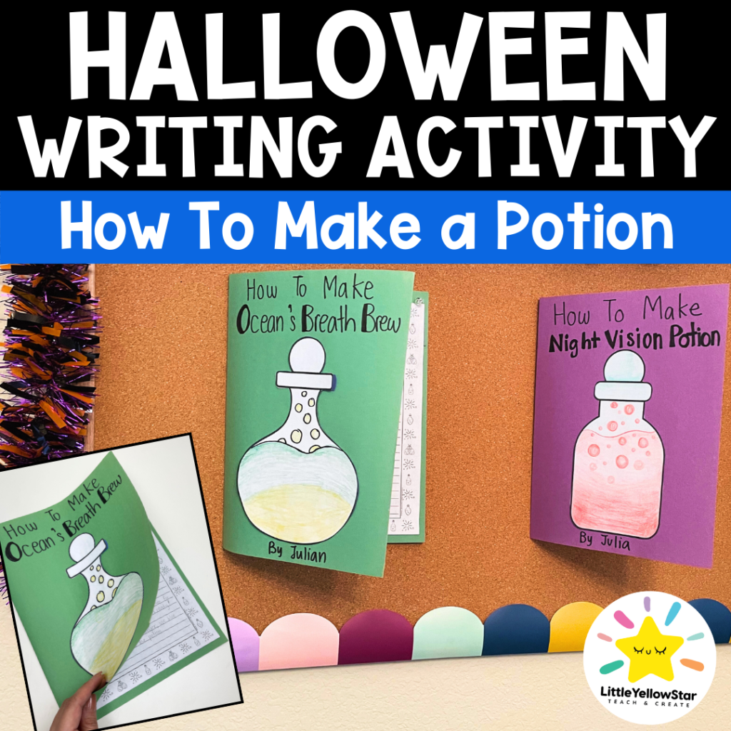 Halloween Writing Activity - How To Make A Potion