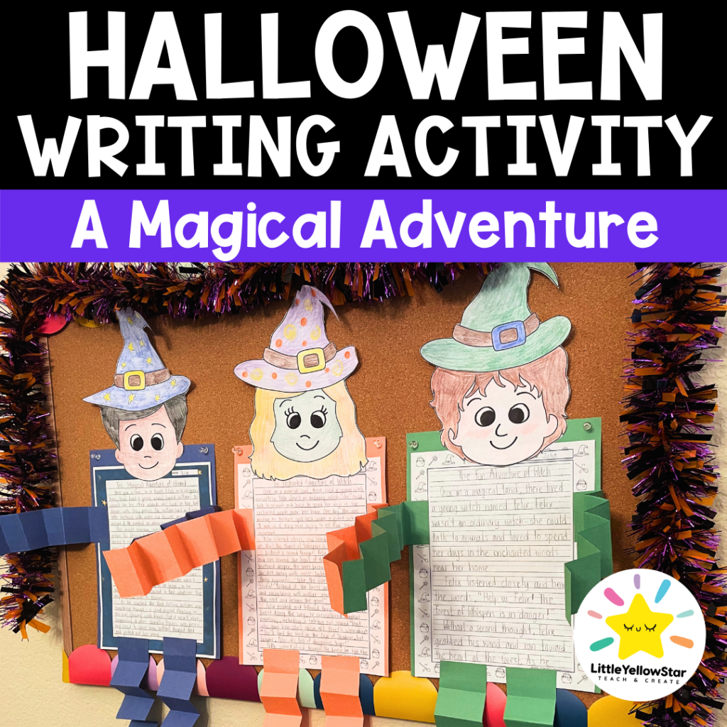 Halloween Writing Activity - Narrative Writing - A Magical Adventure