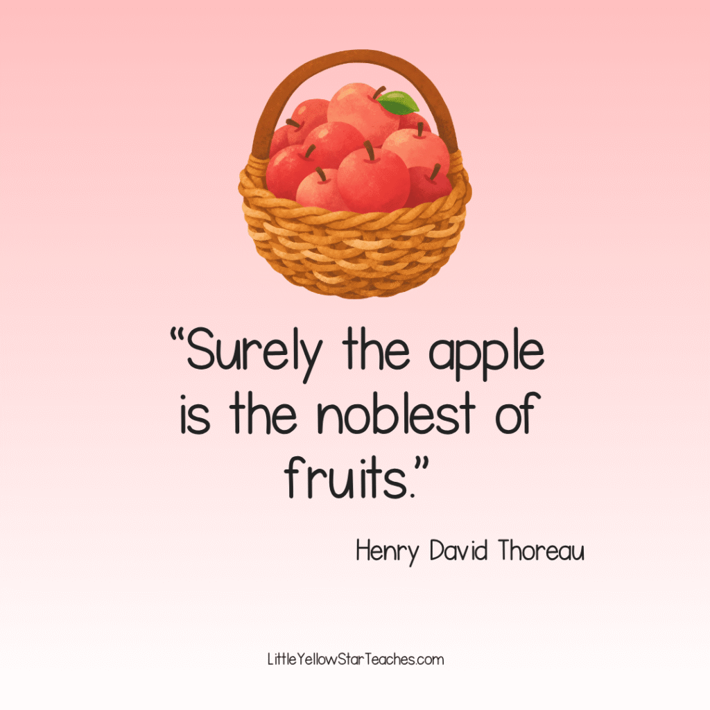 Apple Quotes for Kids