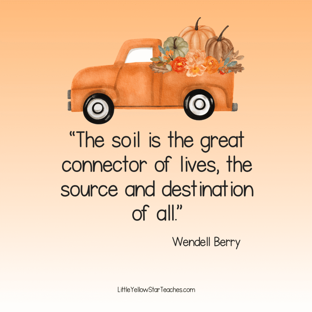 Harvest quotes for kids