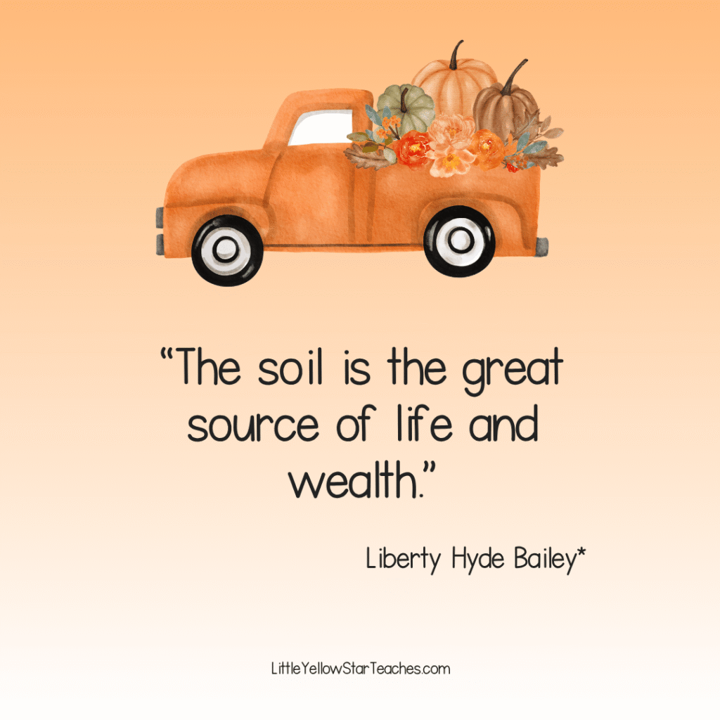 Harvest quotes for kids