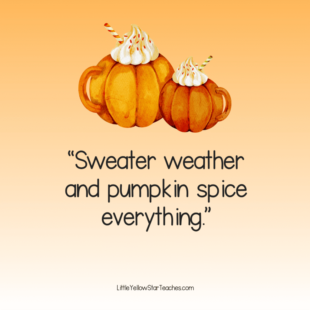 Pumpkin Spice Quotes for Kids